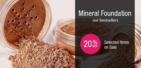 Mineral Foundation shop selected items on sale